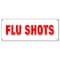 Signmission FLU SHOTS BANNER SIGN medical walk in clinic shot season DR doctor nurse B-Flu Shots - alternate 1